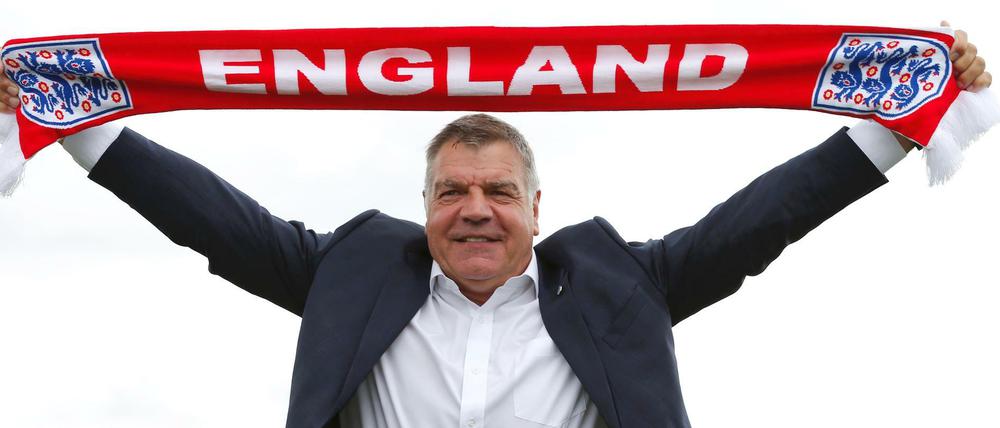 Seit zwei Monaten im Amt, schon der erste Skandal: Der englische Nationaltrainer Sam Allardyce.
