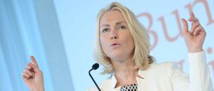 Manuela Schwesig, Bundesministerin für Familie, Senioren, Frauen und Jugend (SPD) 
