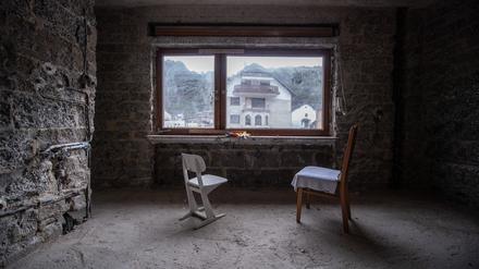 Allein mit den Gedanken im Ahrtal.