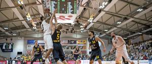 Hartes Stück Arbeit. Alba lief gegen Jena lange einem Rückstand hinterher.