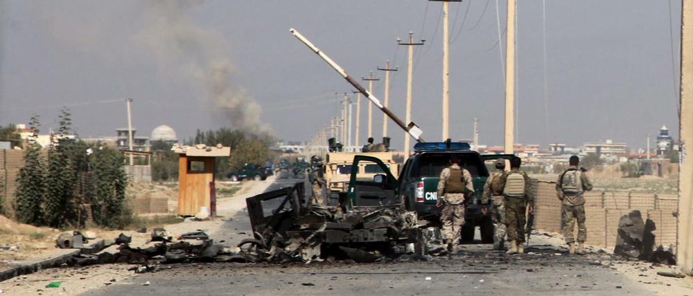 Die radikalislamische Taliban haben die nordafghanische Provinz Kundus angegriffen. 