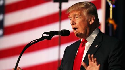 US-Präsidentschaftskandidat Donald Trump.