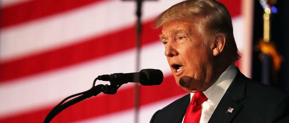 US-Präsidentschaftskandidat Donald Trump.