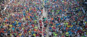 41.000 auf der Straße und viele Debütanten. Berlin ist für viele Erst-Marathonies besonders reizvoll.