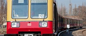 Die Baureihe 485 nimmt Abschied von der Stadtbahn.