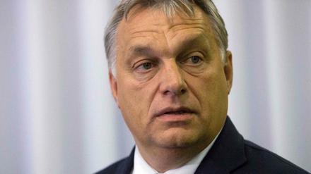 Der ungarische Ministerpräsident Viktor Orban. 