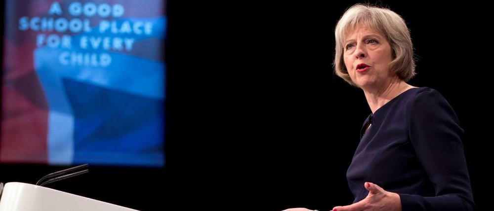 Die britische Regierungschefin Theresa May steht beim Tory-Parteitag in Birmingham vor einer Bewährungsprobe.