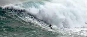 Sebastian Steudtner im portugiesischen Nazaré. 