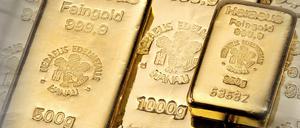 Symbol des Reichtums: Gold.