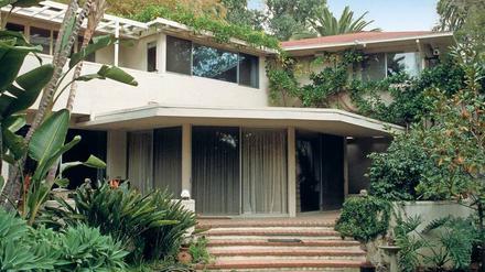 Bauhaus zwischen Palmen. Die Villa wurde vom deutsch-jüdischen Architekten Julius Ralph Davidson entworfen.