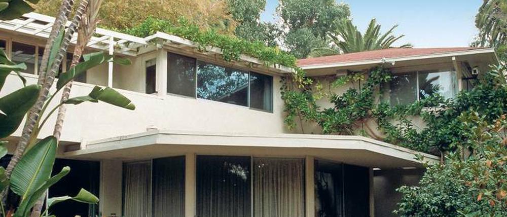 Bauhaus zwischen Palmen. Die Villa wurde vom deutsch-jüdischen Architekten Julius Ralph Davidson entworfen.