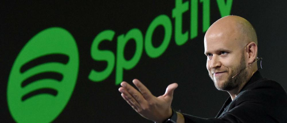 Daniel Ek, Vorstandsvorsitzender des schwedischen Streaming-Dienstes Spotify, zeigt Interesse an Soundcloud.