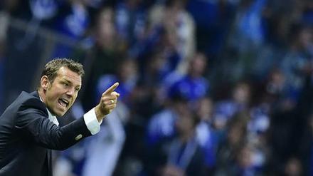 Schlechte Laune. Markus Weinzierl hatte nicht den besten Start als Trainer.