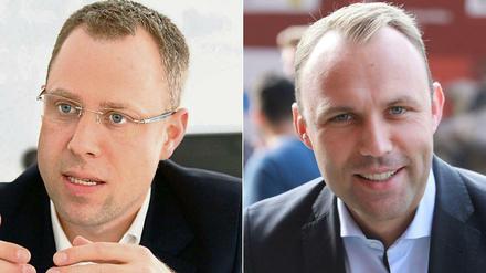Mario Czaja (l.) sitzt für die CDU im Abgeordnetenhaus, Sebastian Czaja ist für die FDP ins Parlament eingezogen. 
