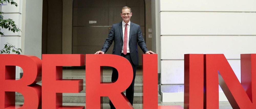 Muss Berlin anderswo vertreten: Der Regierende Bürgermeister Michael Müller.