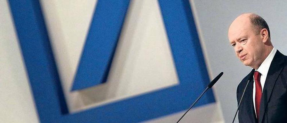 Der Verhandler. Vieles hängt davon ab, ob es Bankchef John Cryan gelingt, die Strafe in den USA zu drücken. 