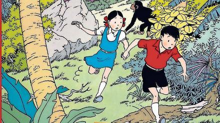 „Jo, Jette und Jocko“ von Hergé