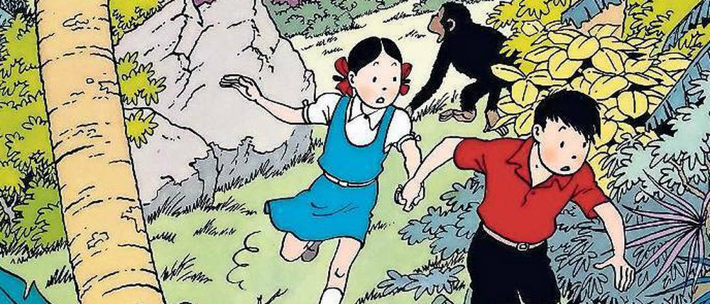 „Jo, Jette und Jocko“ von Hergé