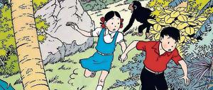 „Jo, Jette und Jocko“ von Hergé