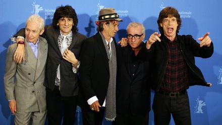 Die Stones 2008 bei der Berlinale - sehen auch 2016 so aus.