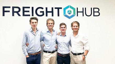 Die Gründer von Freighthub