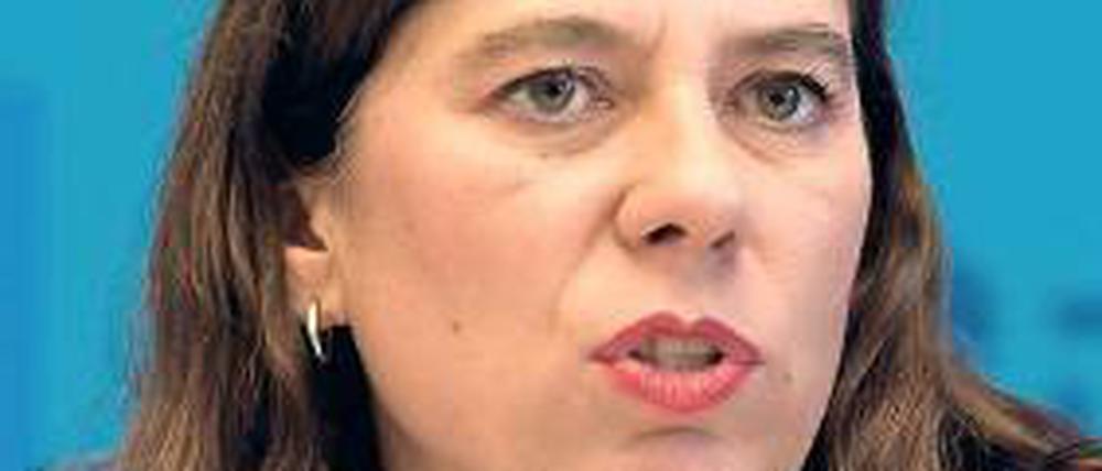 Bildungssenatorin Sandra Scheeres (SPD).