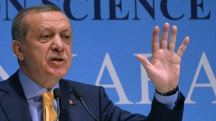  Recep Tayyip Erdogan, Präsident der Türkei .