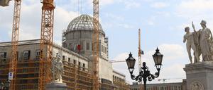 Das Humboldtforum im Bau.