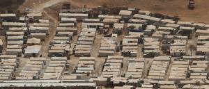 Ein Lager für syrische Flüchtlinge im libanesischen Arsal. 