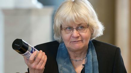 Ausgezeichnet. Irmela Mensah-Schramm bei der Friedenspreisverleihung in Göttingen 