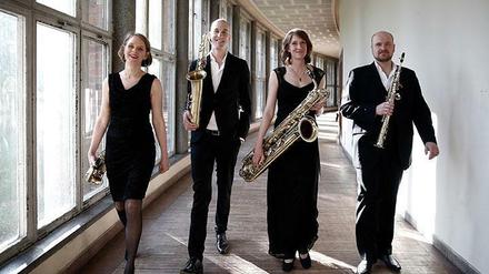 Das Saxophonquartett clair-obscur