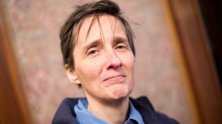 Große Literatin. Die schottische Autorin Alison Louise Kennedy.