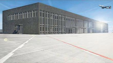 Die nächste Baustelle. So soll das neue Terminal am BER für Regierungsgäste aussehen.