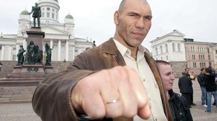 Der russische Schwergewichtsboxer Nikolai Walujew.