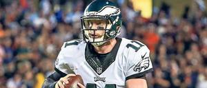 Der Adler ist gelandet. Carson Wentz hat voll eingeschlagen.