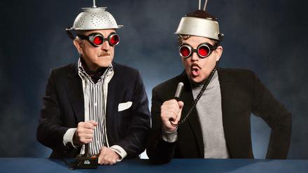 Verspielt und doch altbekannt: das Elektropop Duo Yello.