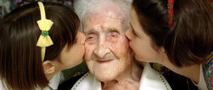 122 Jahre Leben. Älter als die Französin Jeanne Calment ist bisher noch kein Mensch geworden.