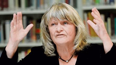 Die Frauenrechtlerin und Autorin Alice Schwarzer 2012 in Düsseldorf.