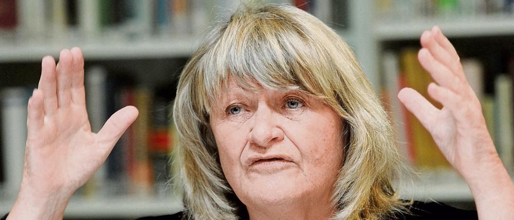 Die Frauenrechtlerin und Autorin Alice Schwarzer 2012 in Düsseldorf.