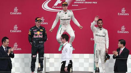 Ganz oben Japan. Nico Rosberg hat derzeit einen Lauf.