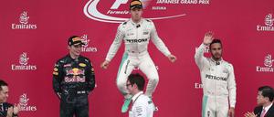 Ganz oben Japan. Nico Rosberg hat derzeit einen Lauf.