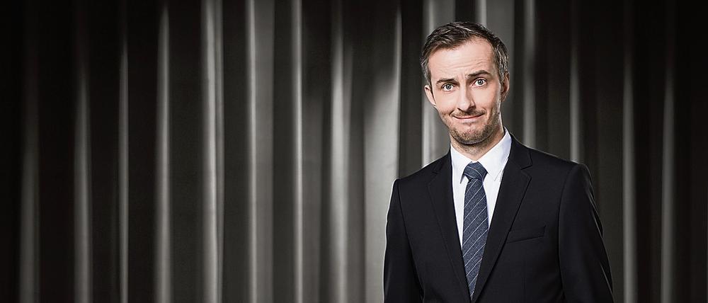 Was sich geziemt - und was nicht: Der ZDF-Comedian Jan Böhmermann in seiner Show «Neo Magazin Royale». 