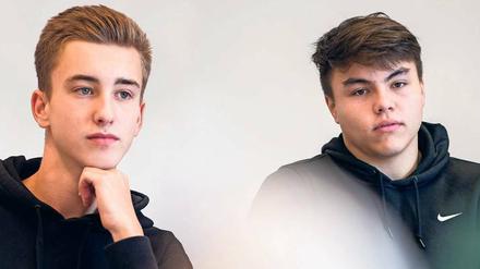 Unfassbar. Johannes Koch, 17, und Felix Hoffmann, 18, wunderten sich: „Da wird einer verprügelt, und es passiert nichts!“ Also handelten sie. 