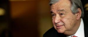 Antonio Guterres war früher Chef des UN-Flüchtlingswerks. 