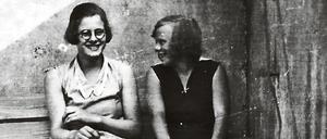 Auf dem Foto ist das Euthanasie-Opfer Anna Lehnkering (links) mit einer Freundin. Sie wurde als "Lebensunwert" vergast. 