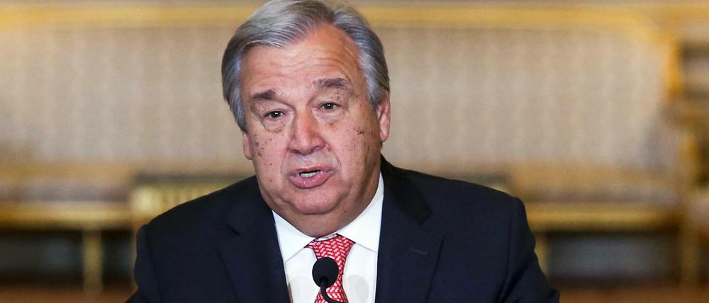 Antonio Guterres, der neue Generalsekretär der UN.