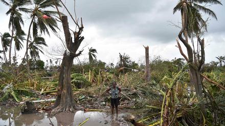"Matthew" hinterlässt eine Spur der Verwüstung auf Haiti.