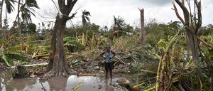 "Matthew" hinterlässt eine Spur der Verwüstung auf Haiti.