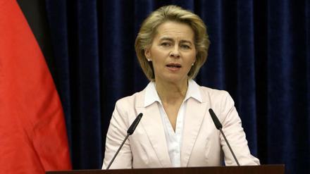 Ministerin Ursula von der Leyen hat den Entwurf des "Verhaltenkodex'" noch nicht gebilligt.