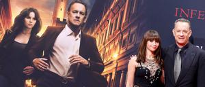 Felicity Jones und Tom Hanks bei der Deutschland-Premiere des Dan-Brown-Thrillers "Inferno". 